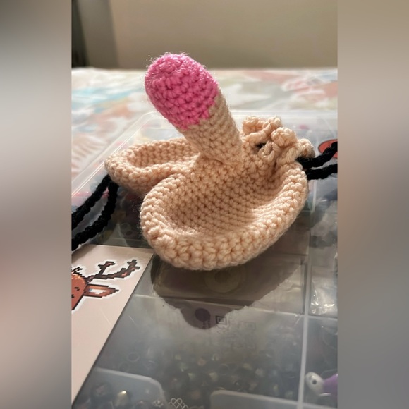 Crocheted 🐓 & Ball Bag ✨ - Picture 6 of 9